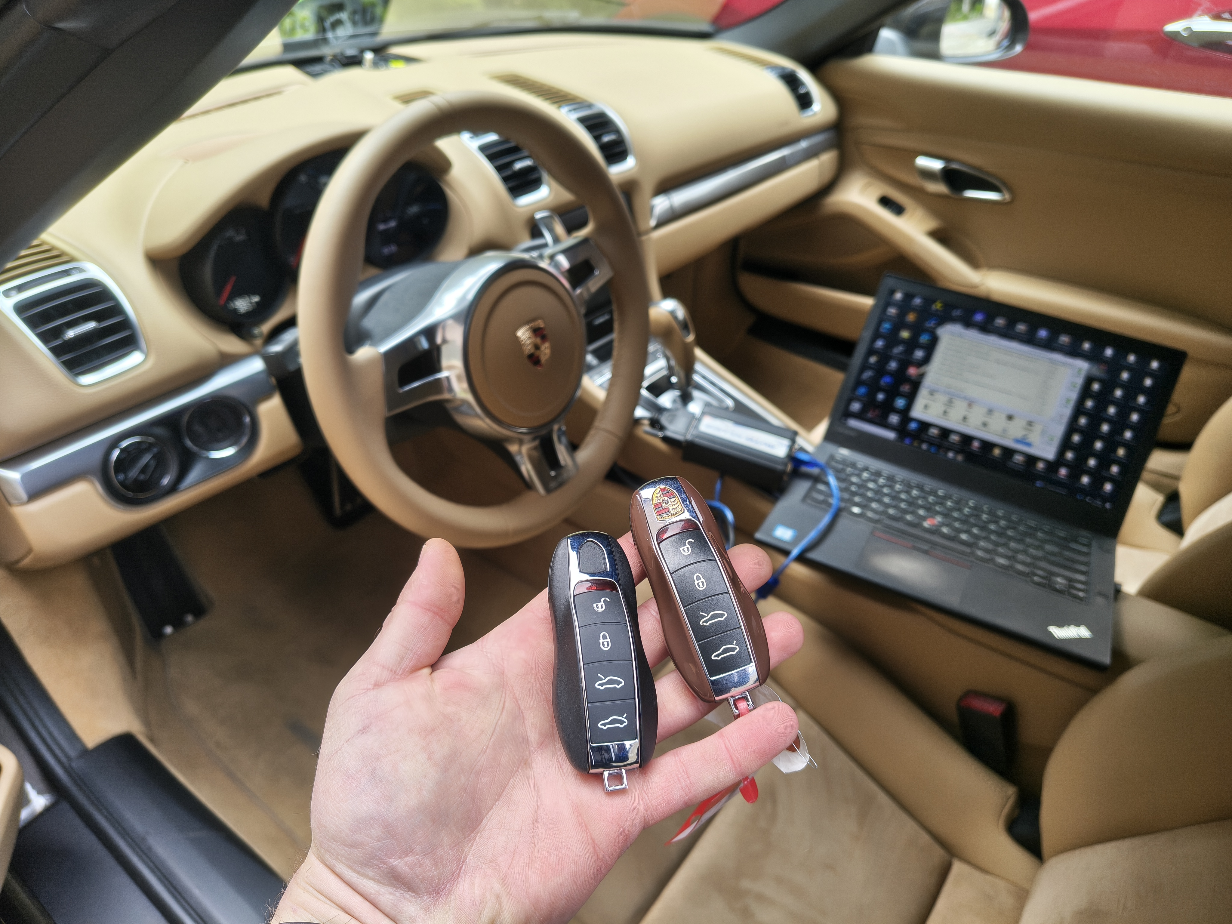 Klucz Porsche